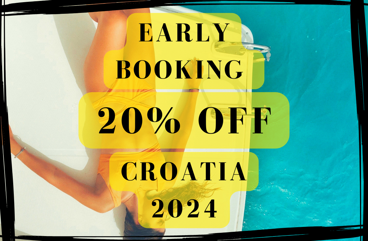 Early Booking Deals 2024 on Yacht Rent in Croatia