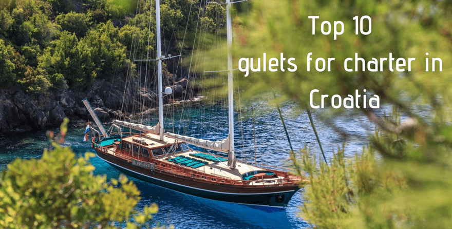 Top 10 gulets for charter in Croatia