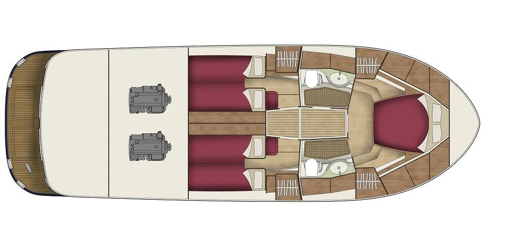 Adriana 44 FLY Baby Blue