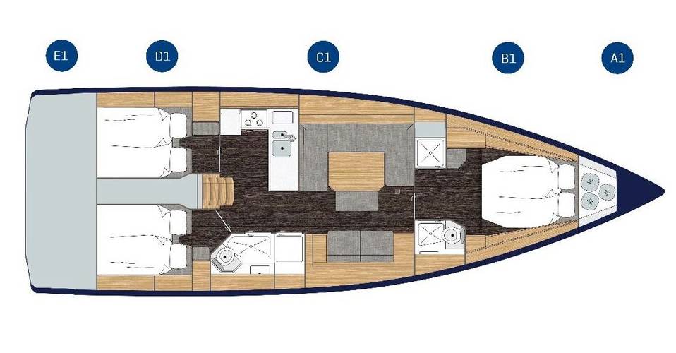 Bavaria C45 Efix