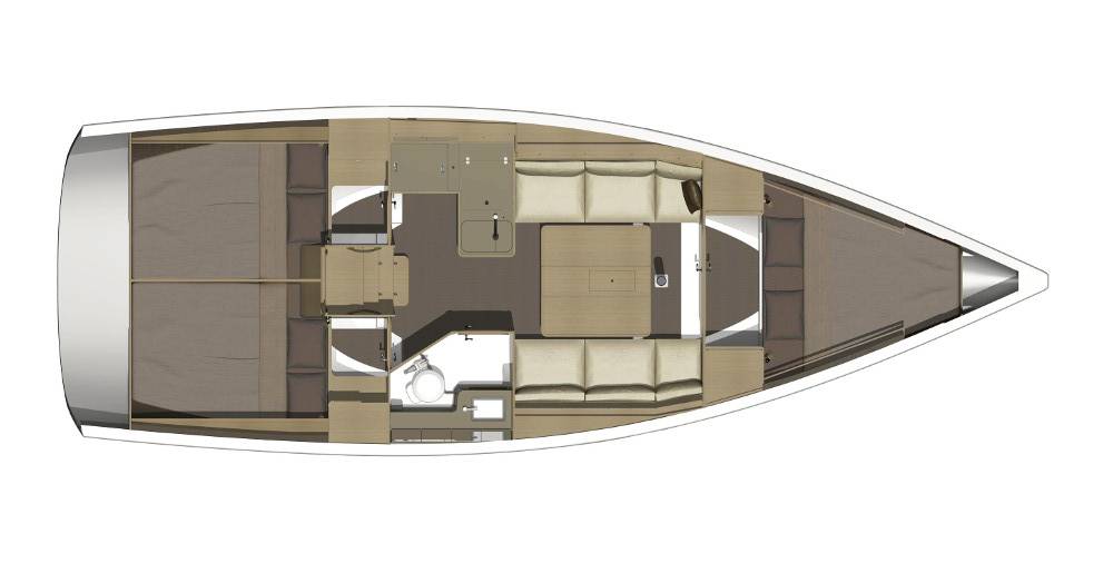 Dufour 350 GL Luna