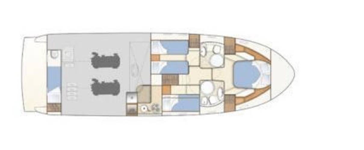 Ferretti Yachts 460 Bluebell