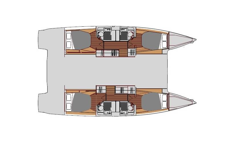 Fountaine Pajot Astrea 42 Le Bart