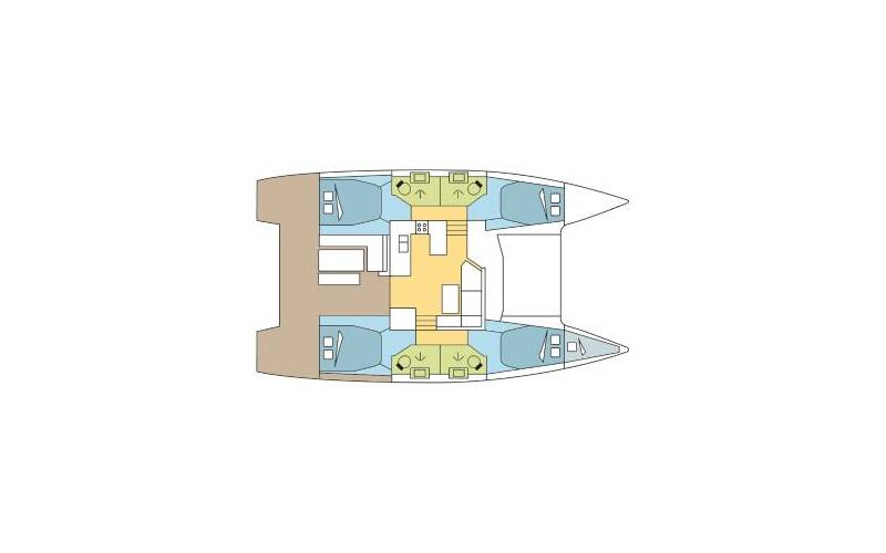 Fountaine Pajot Astrea 42 Cata del Mar