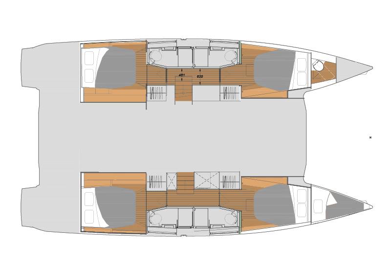 Fountaine Pajot Elba 45 Tiger Lil