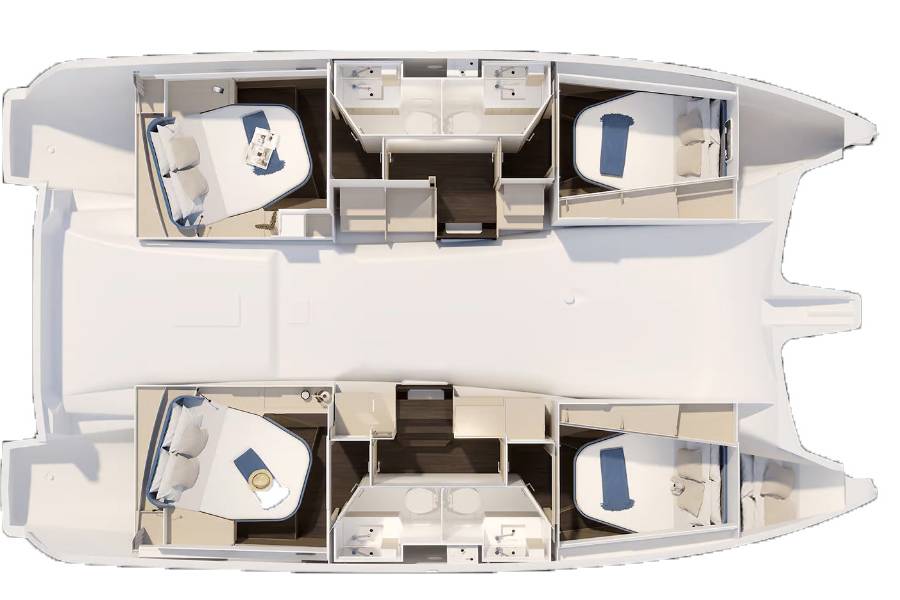 Fountaine Pajot FP 41 Quatuor 4 Auriga