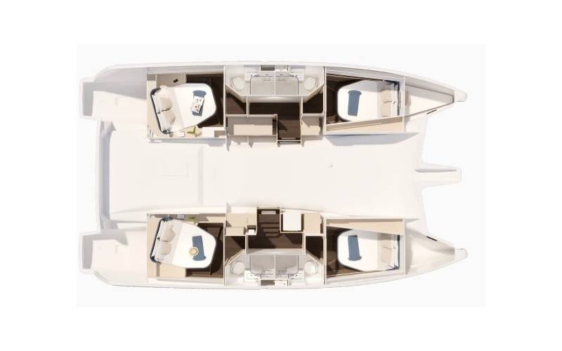 Fountaine Pajot FP 44 Quatuor NEWTON'S CRADLE