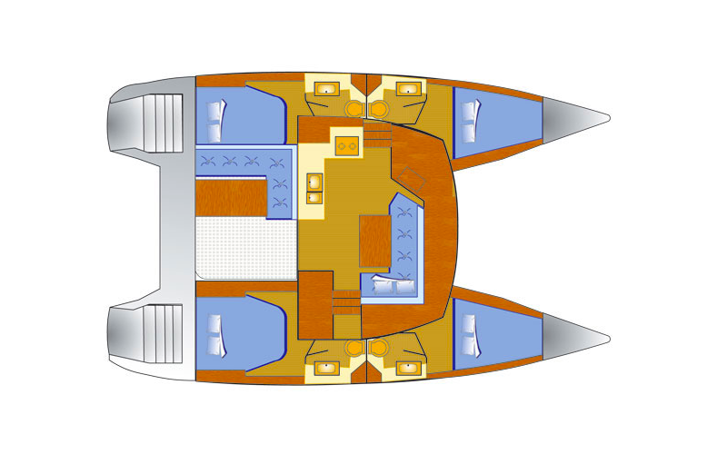 Fountaine Pajot Lucia 40 Luna Rossa II