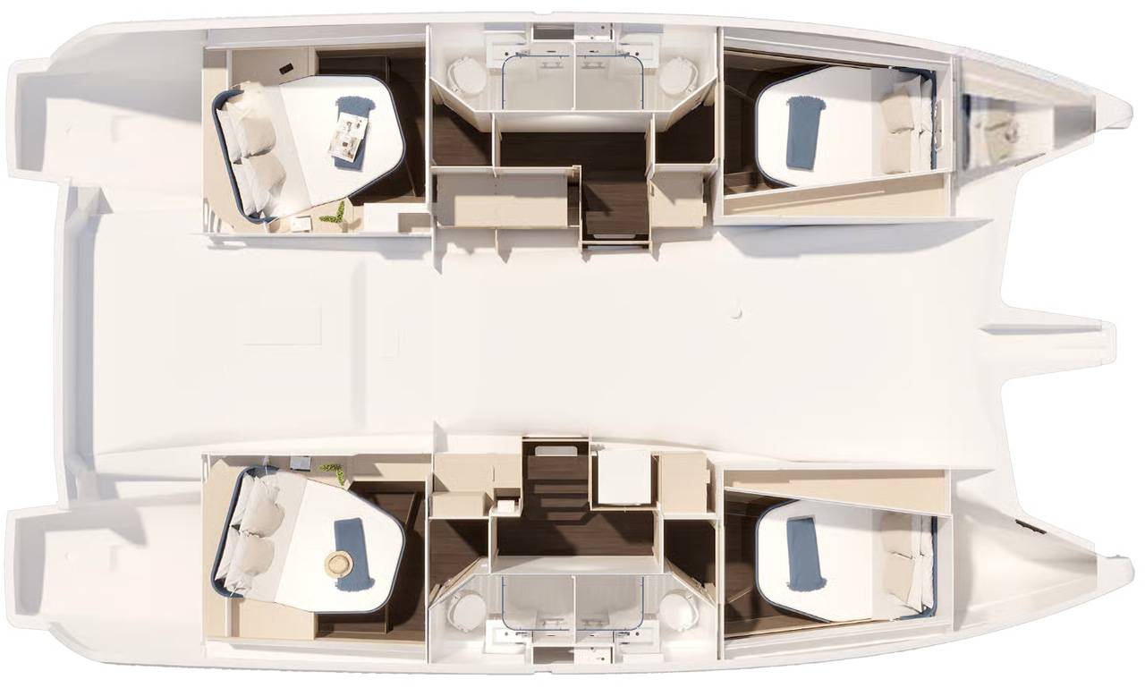Fountaine Pajot New 44 Quatuor Makatea
