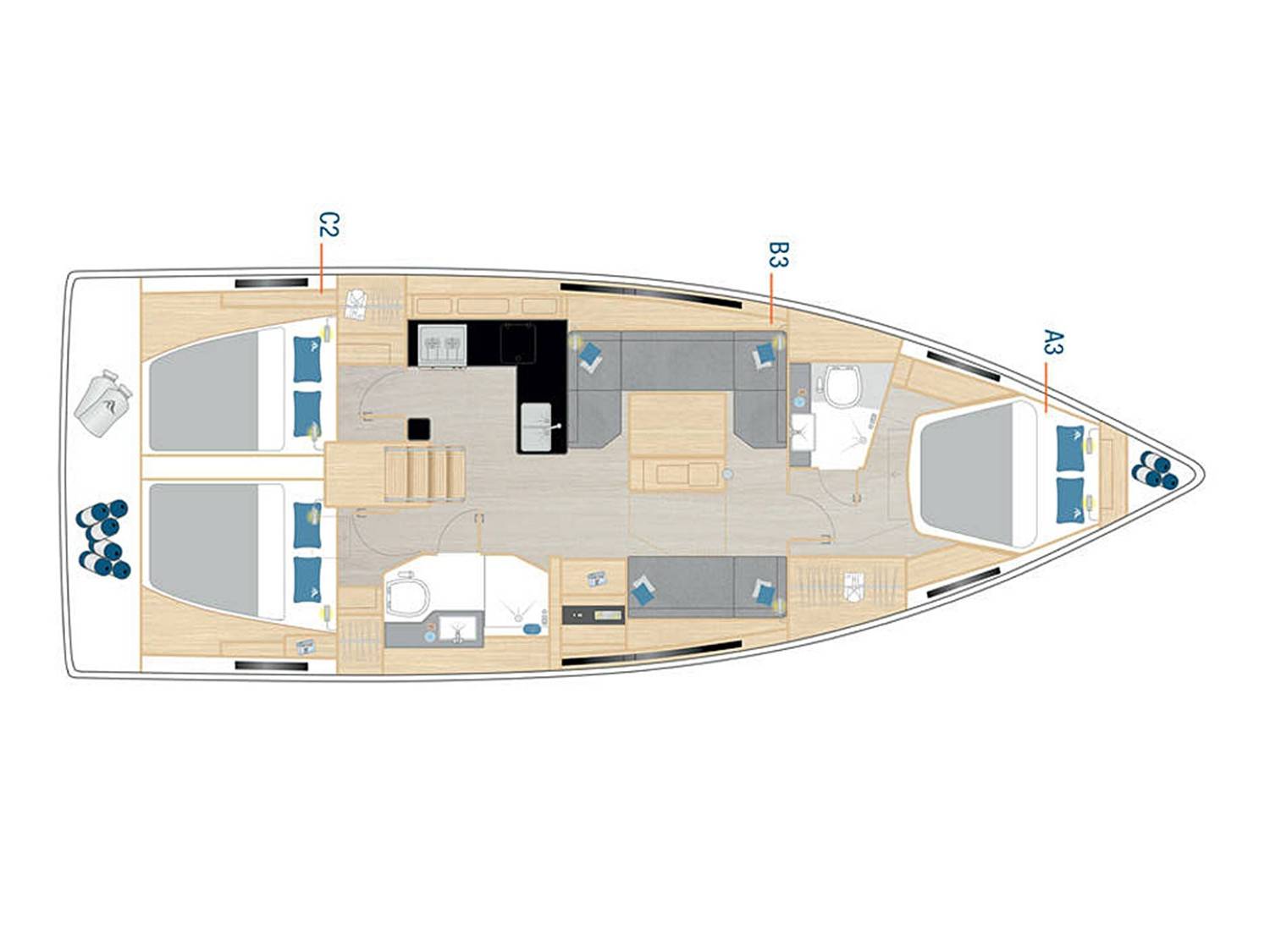 Hanse 410 Spark