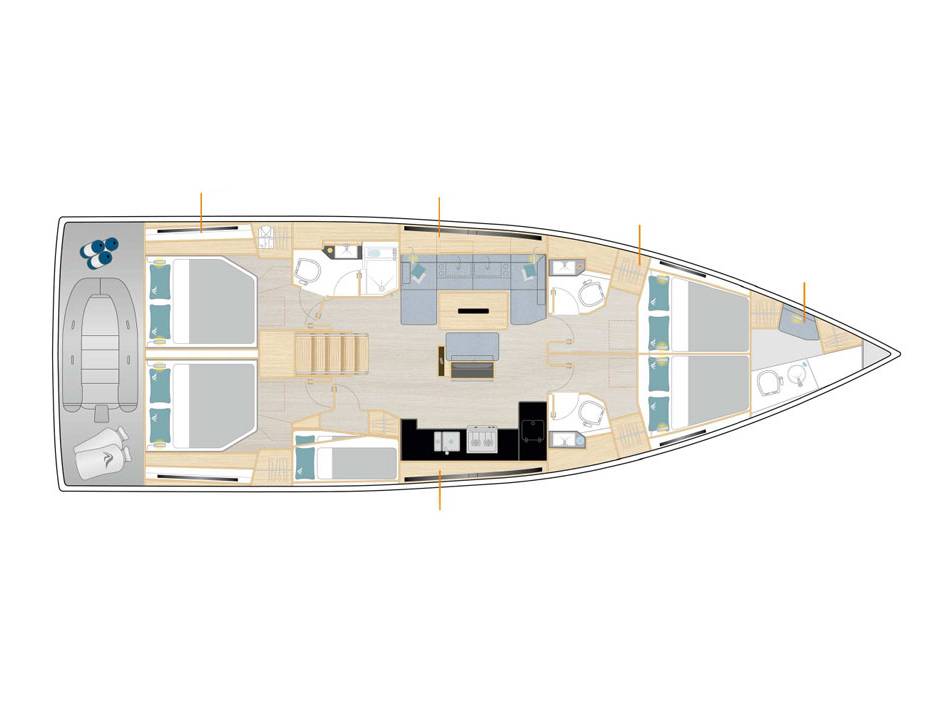 Hanse 510 Vivid