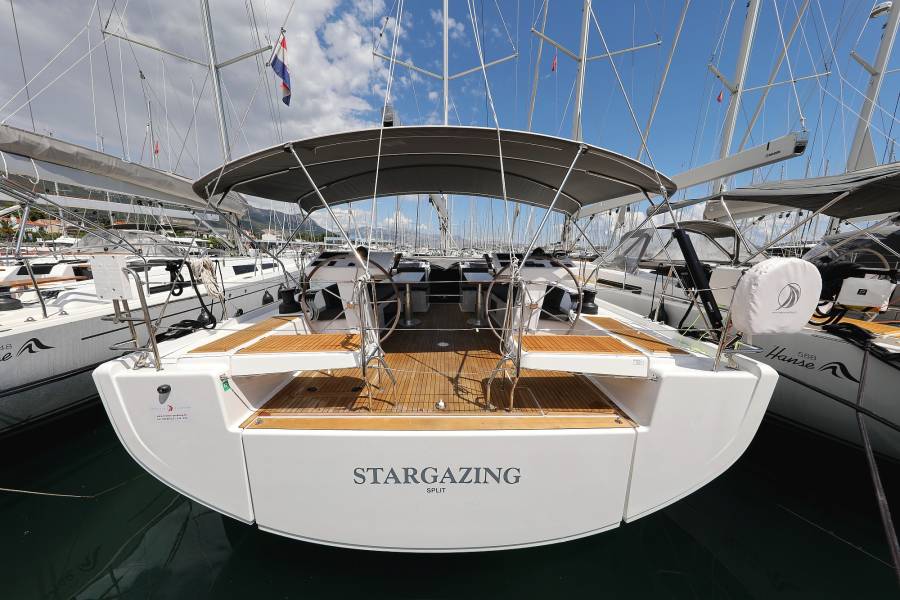 Hanse 548, Stargazing