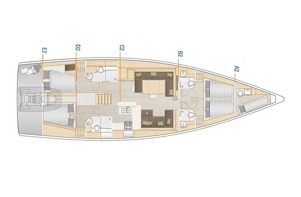 Hanse 588 Nausicaa II