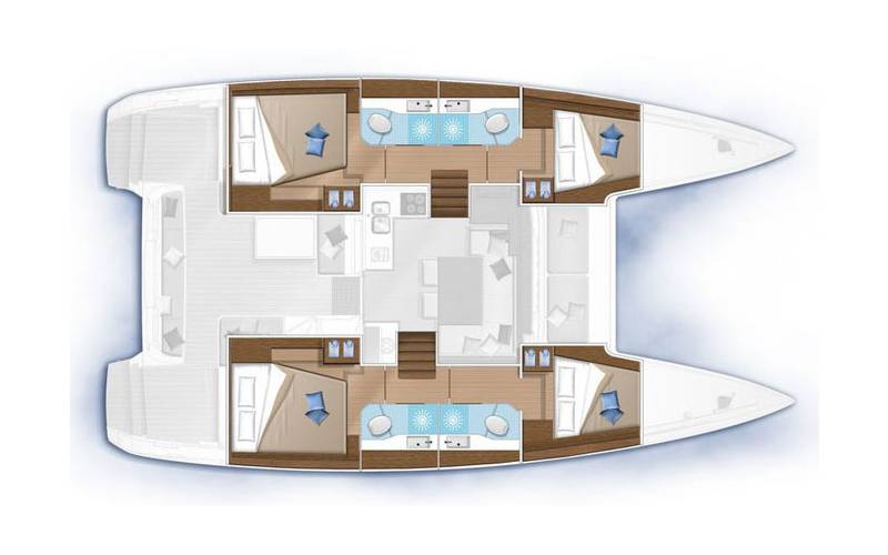 Lagoon 40 Sailing Point