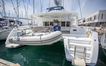 Lagoon 450 F, Rimta