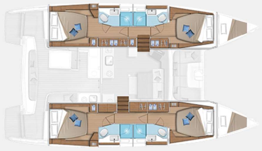 Lagoon 46 Mare Azul