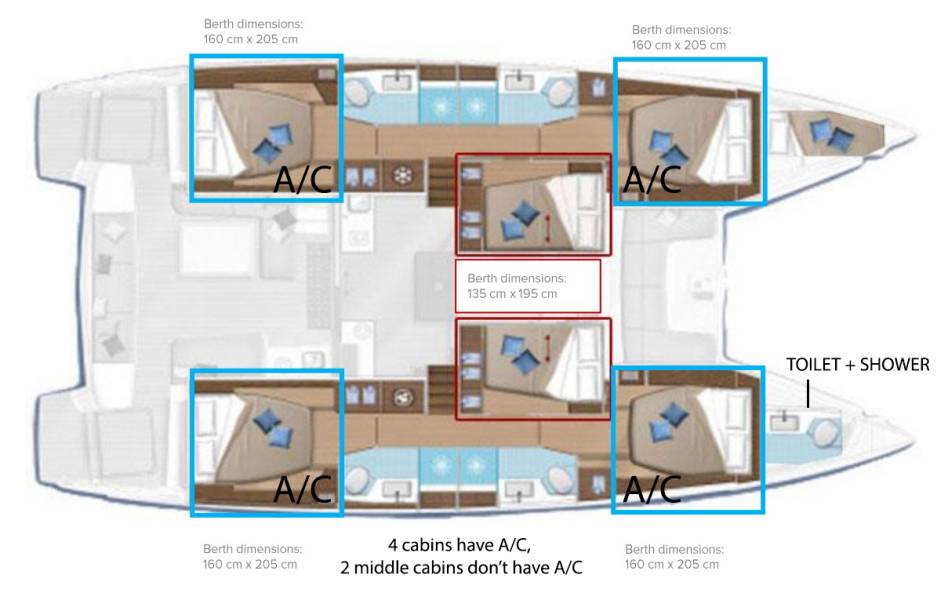 Lagoon 50 Princess Claire