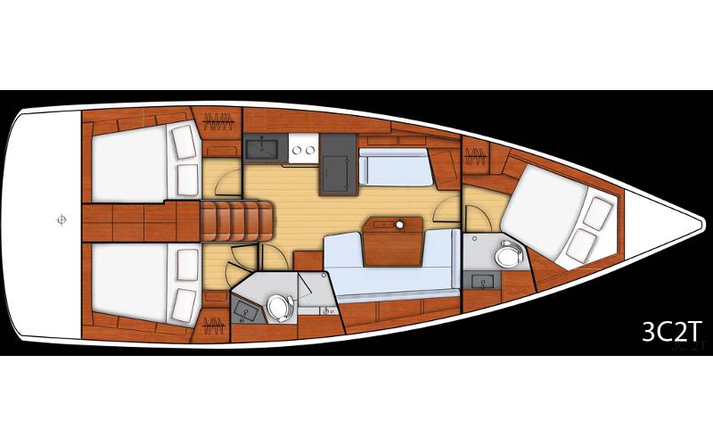 Oceanis 41.1 Dream Course