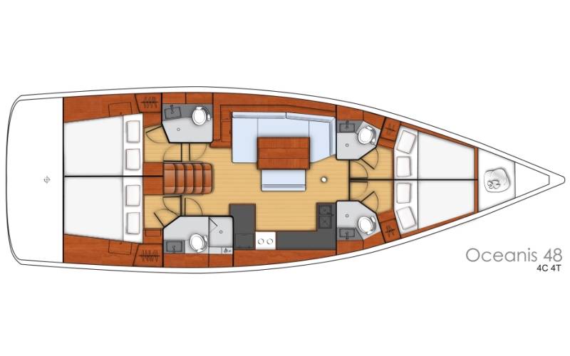 Oceanis 48 Flou