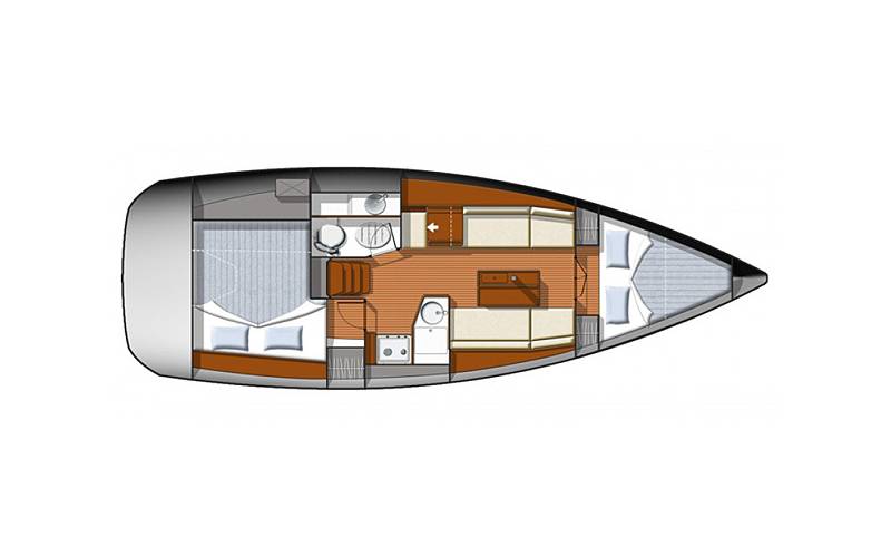 Sun Odyssey 33i Cosma