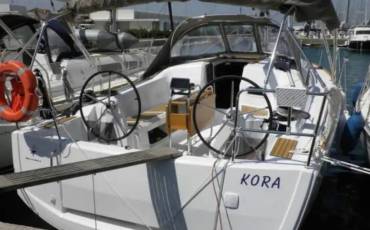 Sun Odyssey 349, Kora