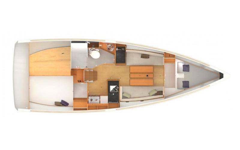 Sun Odyssey 349 Glasswing