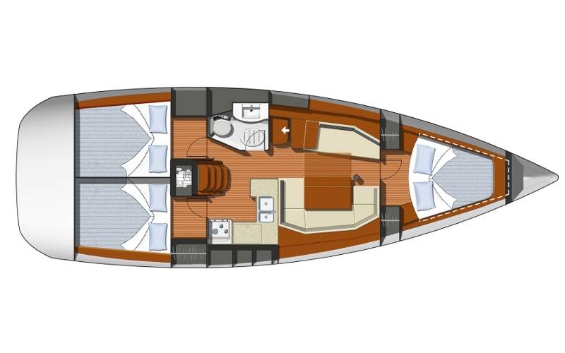 Sun Odyssey 37 Sipica