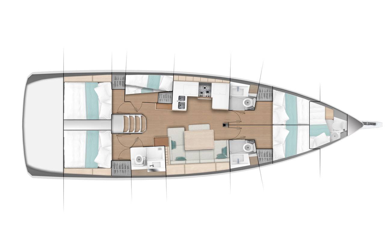 Sun Odyssey 490 Donar