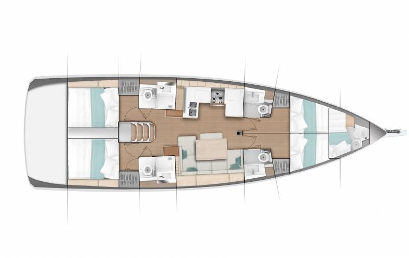 Sun Odyssey 490 Caruso