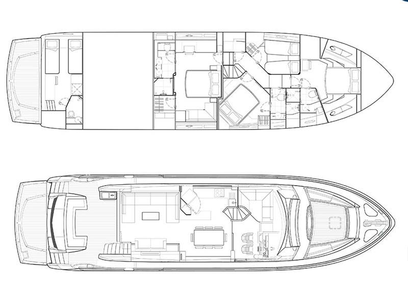 Sunseeker Manhattan 73 Goldeneye